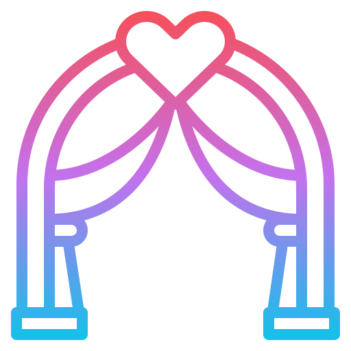 arc de mariage Icône gratuit
