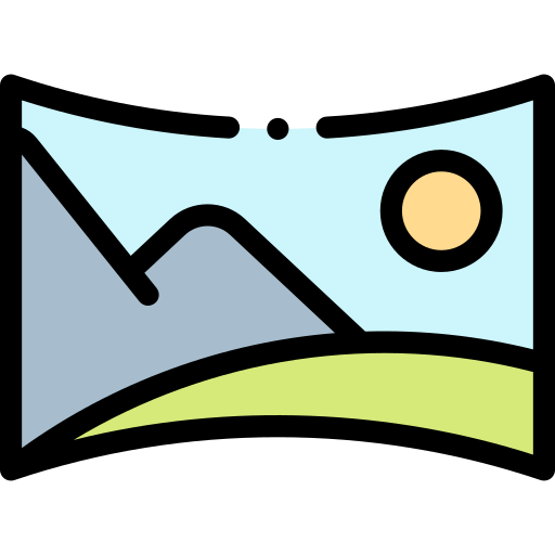 panorama icono gratis