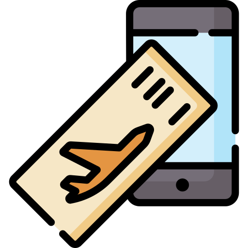 Boarding pass free icon