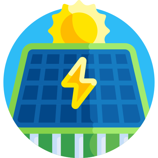 panel solar icono gratis