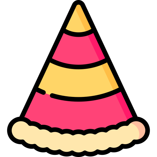 sombrero de fiesta icono gratis