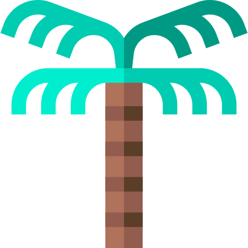 palmera icono gratis