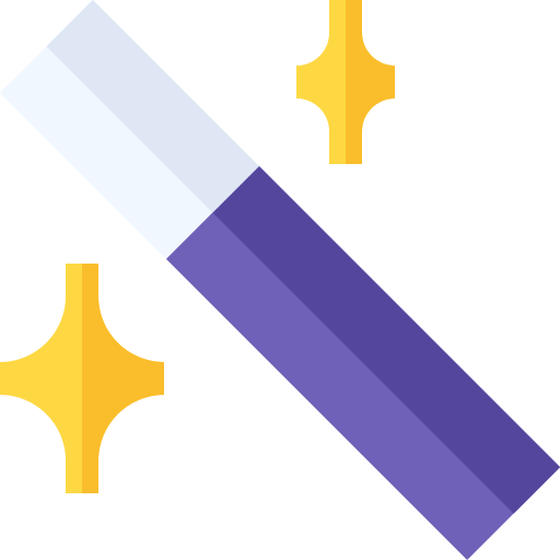 Magic wand free icon