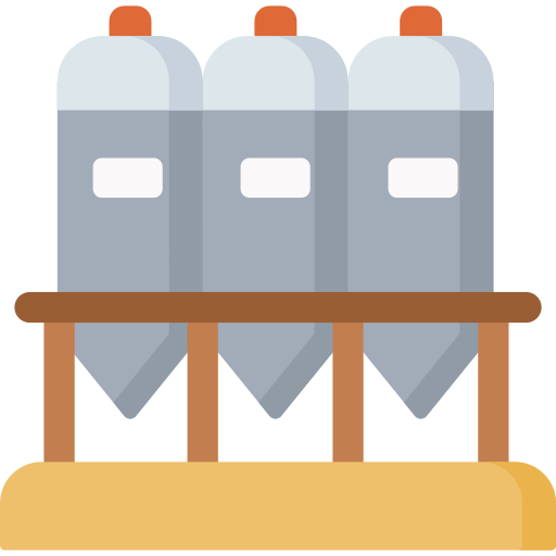 Silo Free Buildings Icons 8746