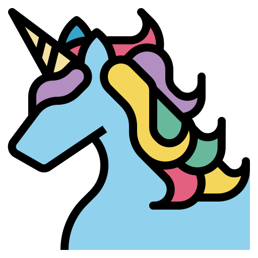 unicornio icono gratis