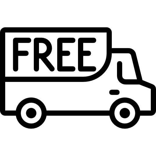 camión de reparto icono gratis