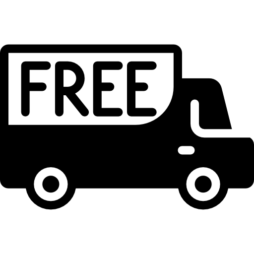 camión de reparto icono gratis