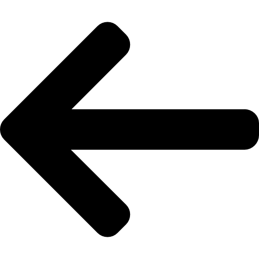 Left arrow free icon