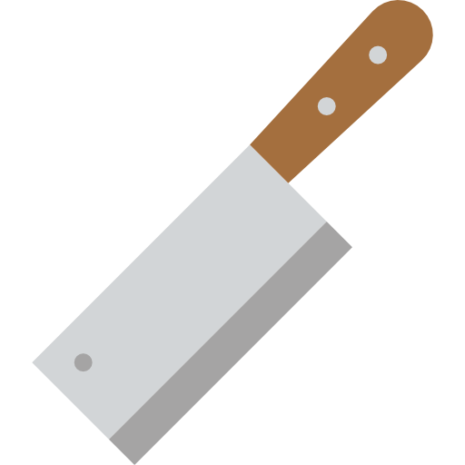 Knife Basic Miscellany Flat icon