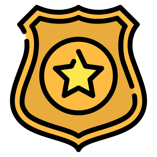 Police badge - Free security icons