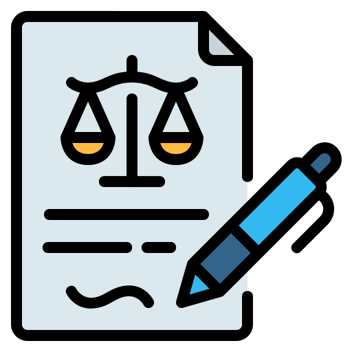 Legal document Generic Outline Color icon