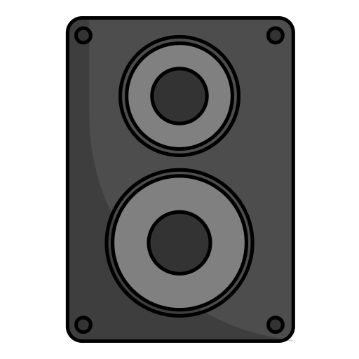 altavoz icono gratis