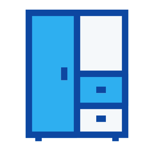 Cupboard Generic Outline Color icon