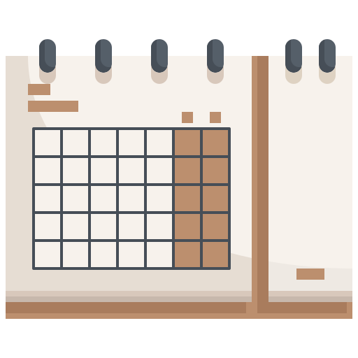 calendrier Icône gratuit