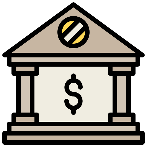 Bank Generic Outline Color icon