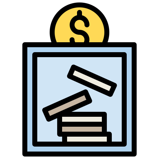 Money saving free icon Money saving free icon