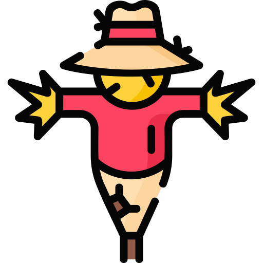 Épouvantail Icône gratuit Épouvantail Icône gratuit