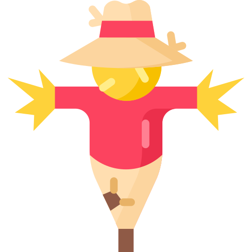 Épouvantail Icône gratuit