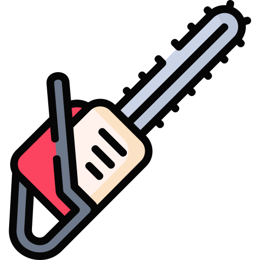 tronçonneuse Icône gratuit tronçonneuse Icône gratuit