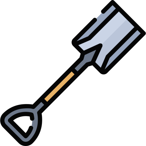 Shovel Special Lineal color icon