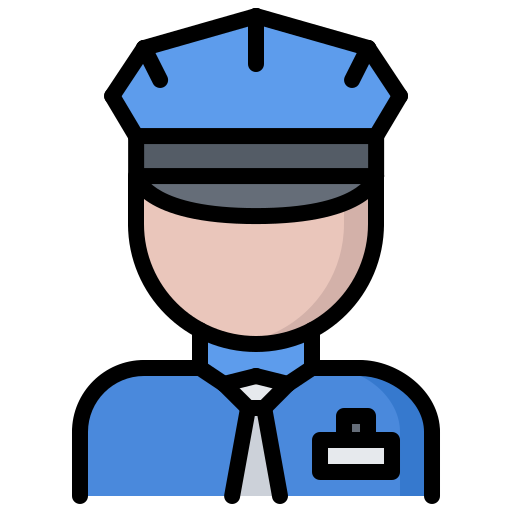 Guardia de seguridad - Iconos gratis de profesiones y trabajos