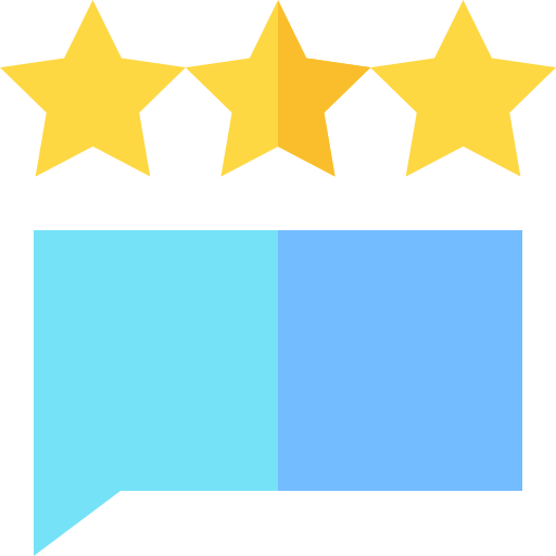 Feedback Basic Straight Flat Icon