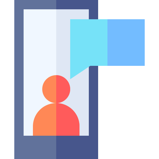 videollamada icono gratis