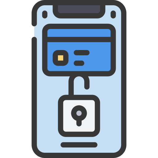 tarjeta bloqueada icono gratis