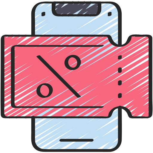 Купон бесплатно иконка Купон бесплатно иконка