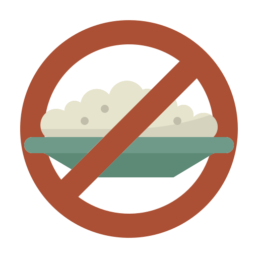 Не принимать пищу бесплатно иконка