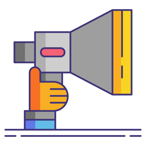 campaña icono gratis