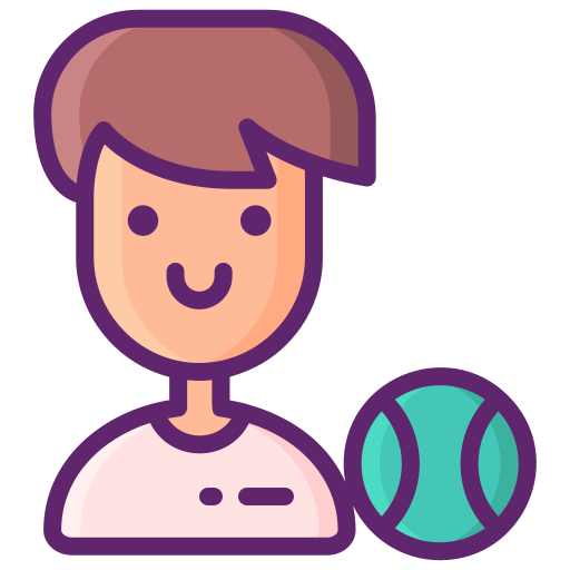Tennis player free icon Tennis player free icon