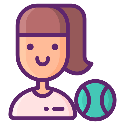 Tennis player free icon Tennis player free icon