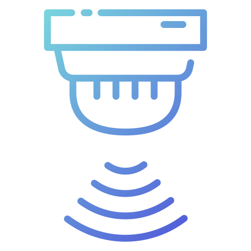 detector de humo icono gratis