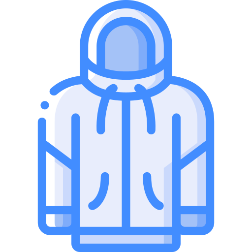 Hoodie Basic Miscellany Blue icon