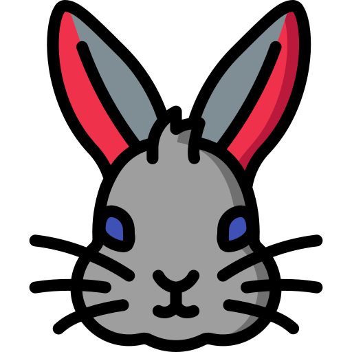 Rabbit Basic Miscellany Lineal Color icon