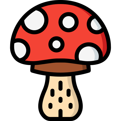 Toadstool Basic Miscellany Lineal Color icon