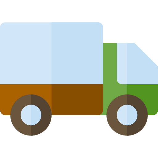 Delivery truck - free icon