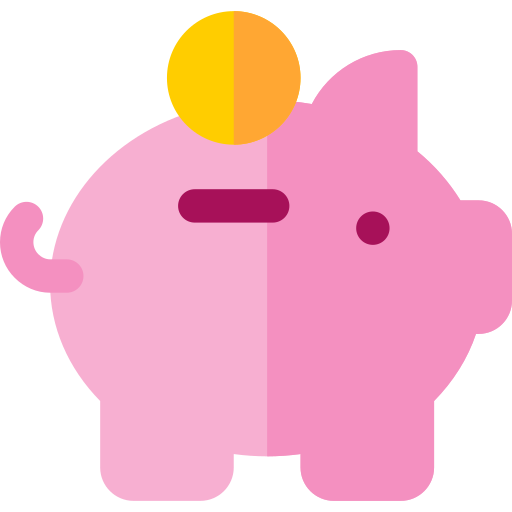 Piggy bank free icon