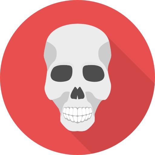 Skull free icon