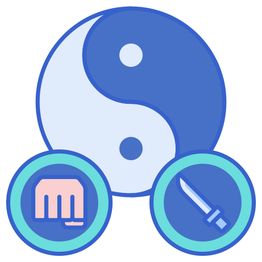 yin yang icono gratis