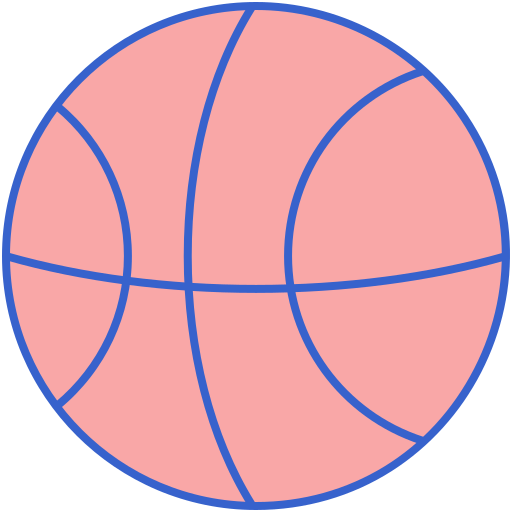 pelota de baloncesto icono gratis