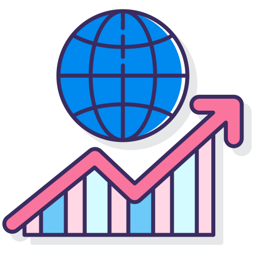 tendencias icono gratis