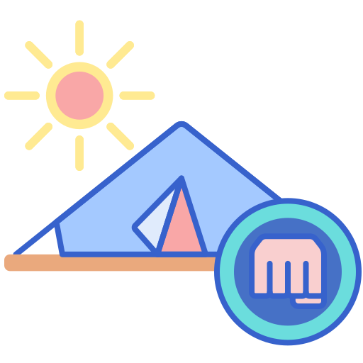 Camping free icon