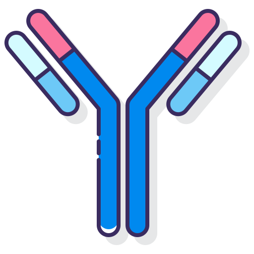 Antibodies Flaticons Lineal Color icon