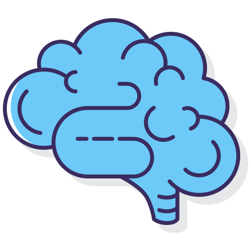 Brain Flaticons Lineal Color icon