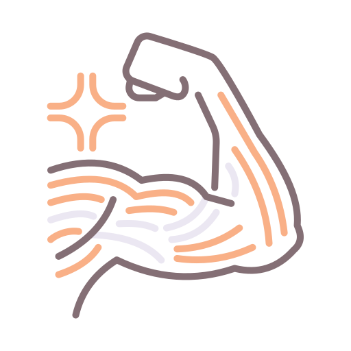 muscles Icône gratuit muscles Icône gratuit