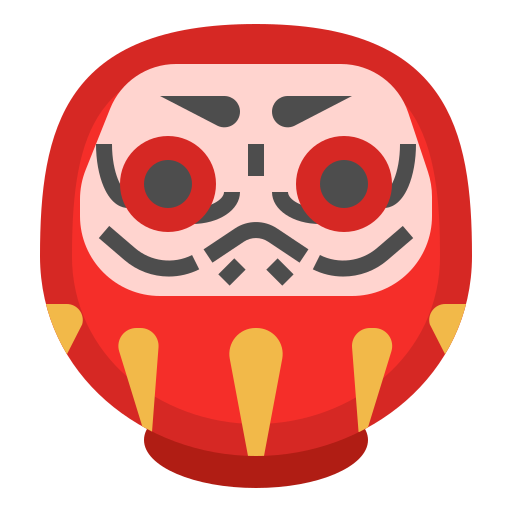 daruma icono gratis