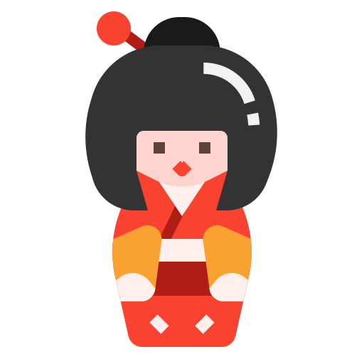 kokeshi icono gratis