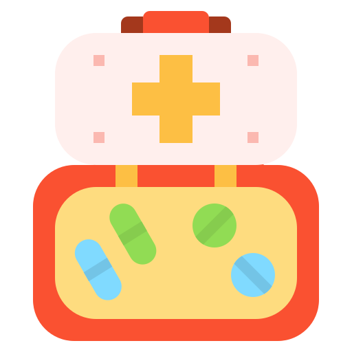 Caixa para medicamentos - ícones de saúde e médico grátis